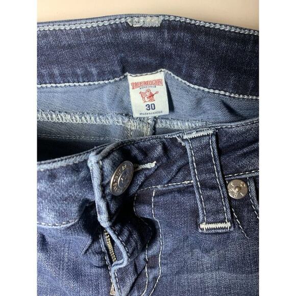 True Religion Woman’s Jeans Slim Straight Pants Cotton And Rayon - Picture 6 of 8